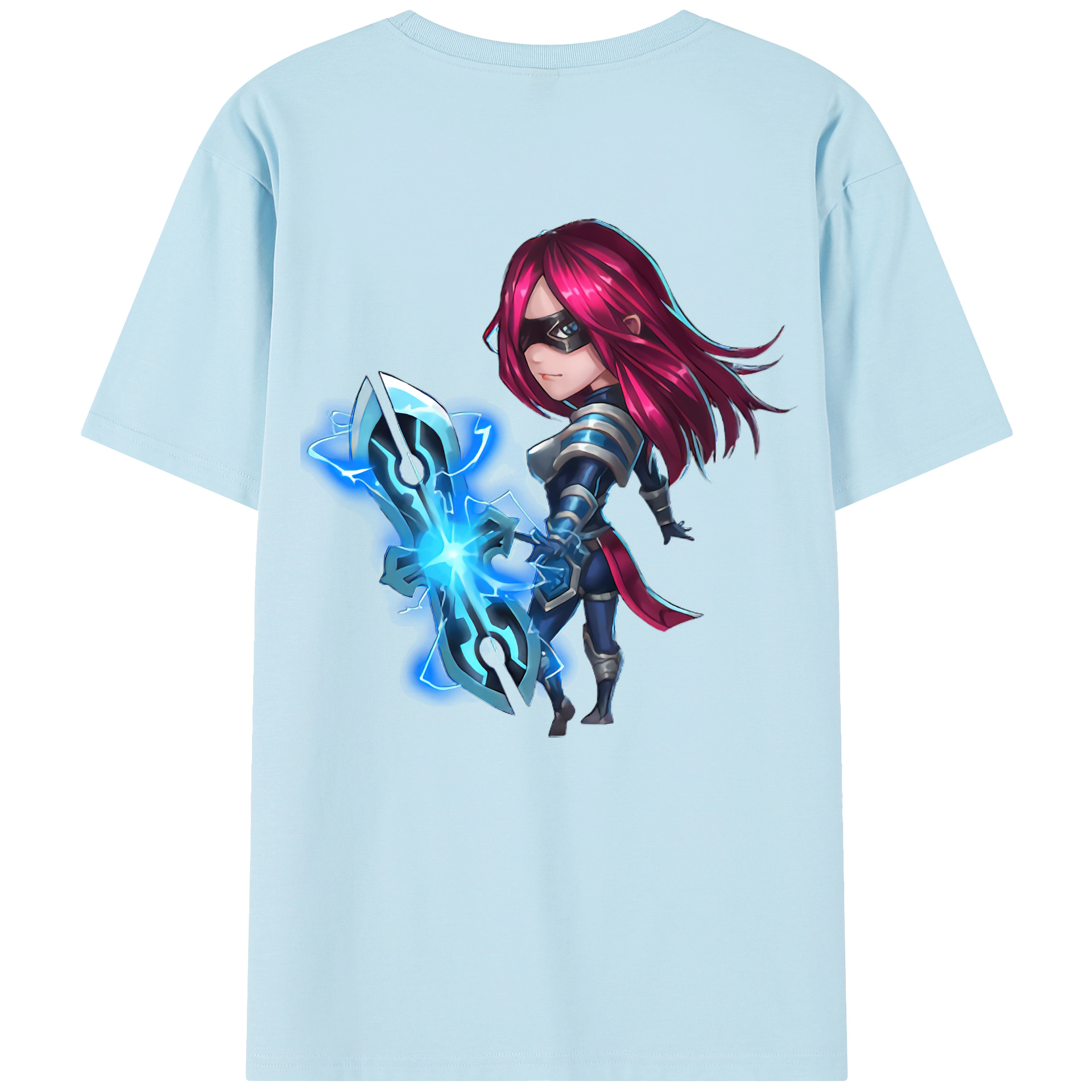 リーグ・オブ・レジェンド League of Legends LOL 綿100％半袖Tシャツ（背面プリント）
